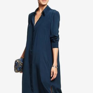 NWOT Martin Grant Oversized Shirtdress in Blue